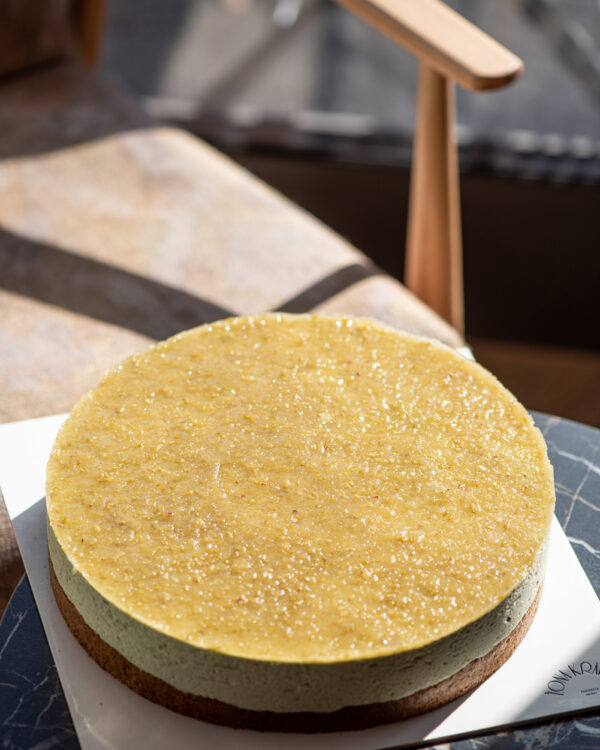 Sernik Matcha i Limonka 26 cm