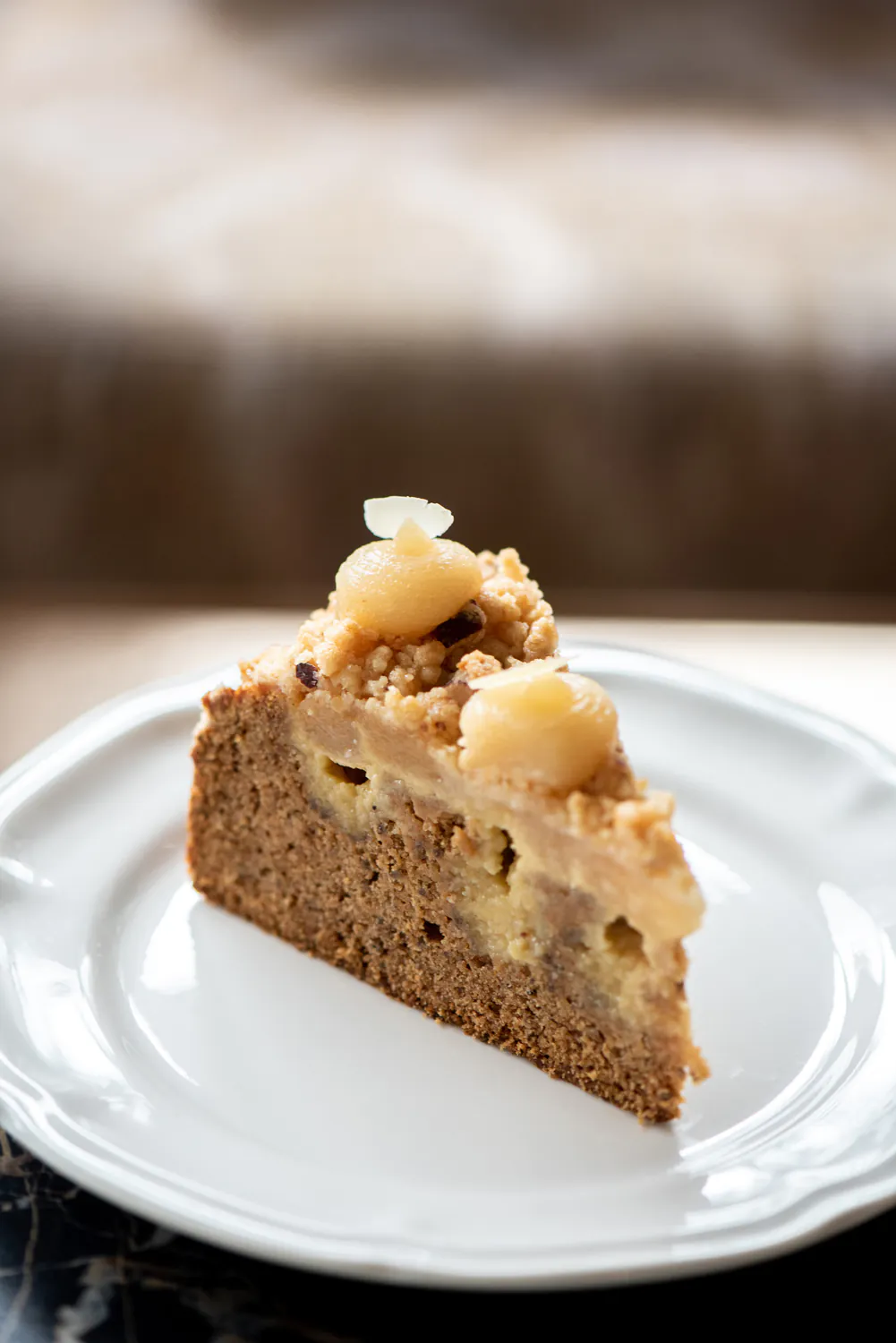 Wegańskie Ciasto Gruszka i Migdał - obrazek 4