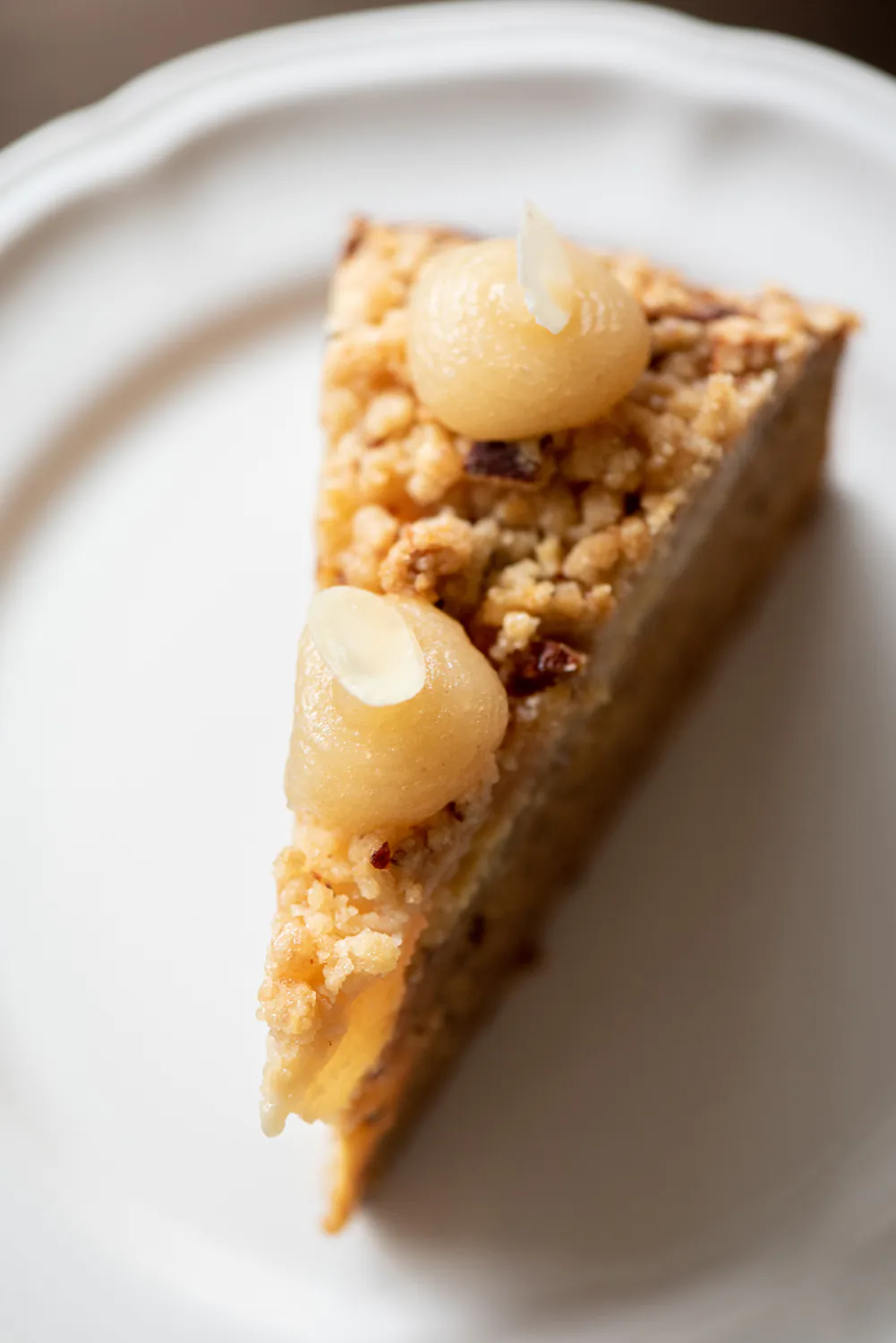 Wegańskie Ciasto Gruszka i Migdał - obrazek 2