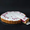 Tarta wegan malina