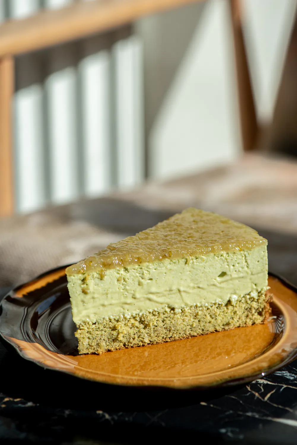 Sernik Matcha i Limonka 26 cm - obrazek 2